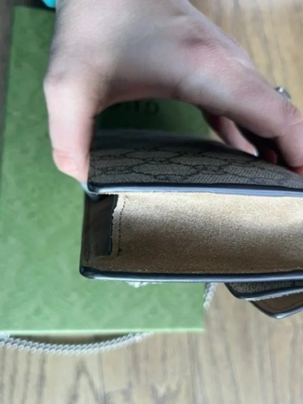 Gucci Beige Brown GG Supreme Dionysus Crossbody Bag
